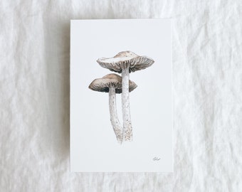 Fairy Ring Mushrooms Mini Print 4x6