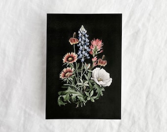 Where Flowers Bloom Postcard