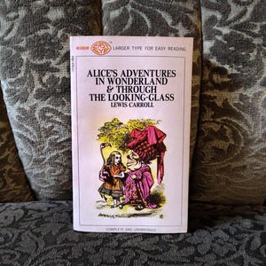 Alice&#39;s Adventures in Wonderland & Through the Looking-Glass by Lewis Carroll 1968 Paperback