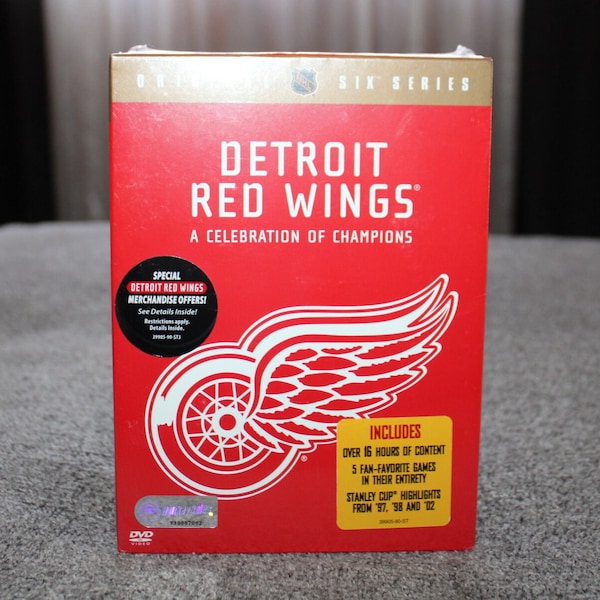 Detroit Red Wings A Celebration of Champions | Original Six Series | Brand New - Factory Sealed 4 DVD Box Set 2004