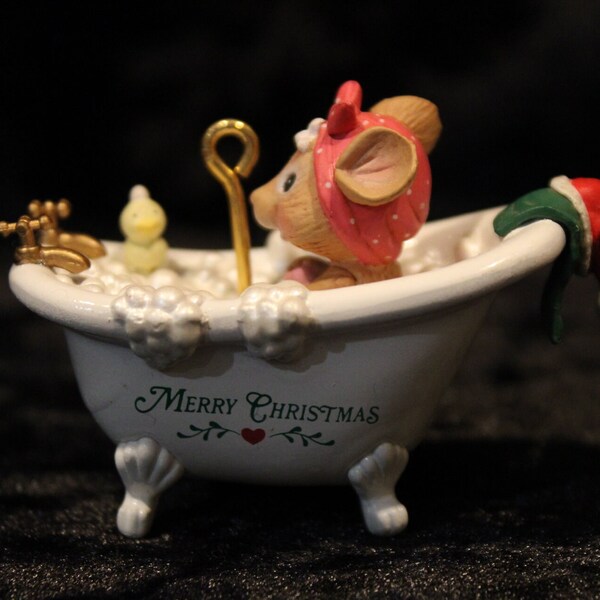 Rare Enesco "Bubblin' With Joy" Ornament | Designed by Lustre Fame | 1994