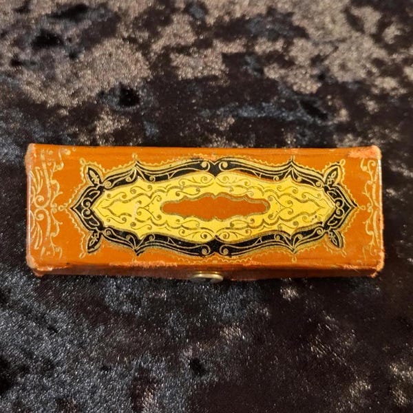 Lipstick Vintage Case Etsy