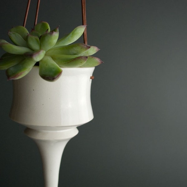 Planters and Containers - Hanging Planter - Small Handmade Ceramic Planter