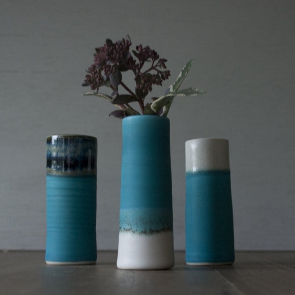 Porcelain Vase - Handmade Bud Vases