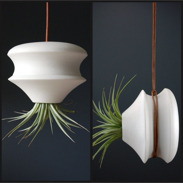 2 in 1 Hanging Air Planter  - Handmade Ceramic