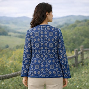 Quilted Jacket Sewing Pattern for Women – Quilted patchwork Coat PDF, Easy Beginner Friendly image 11