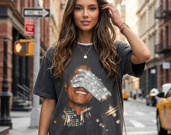 Vintage Jackson Shirt, King Of Pop Comfort Colors T-shirt, Michael Fan Gifts
