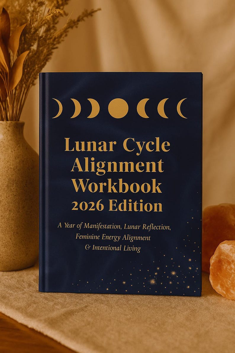 2026 Lunar Cycle Alignment Workbook, Moon Planner, Moon Journal, New ...