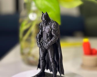 Dark Knight Inspired Superhero Figure for Desk Decor, Birthday gift & Bookshelf decor