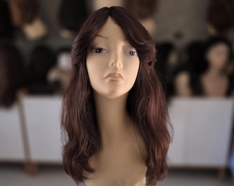 Luxury Turkish Human Hair Wig | 6.0 Dark Blonde Body Wave, 22"