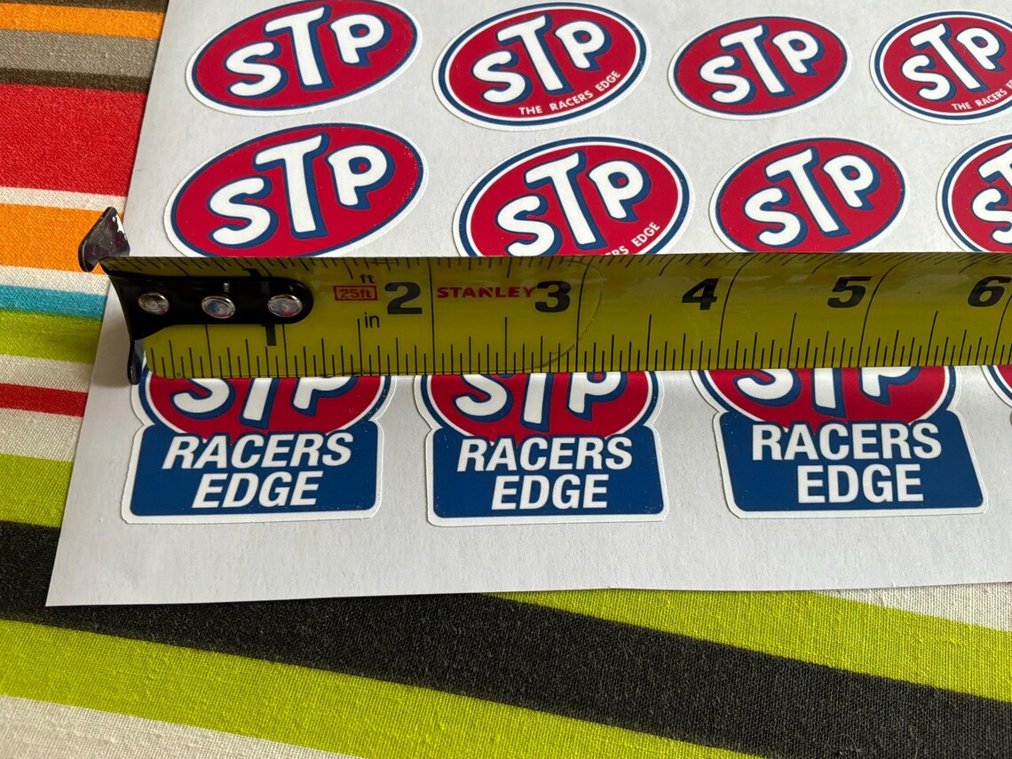 STP Race Sponsor Logo RC Hobby Decal Set of 12 Pre-cut Waterproof Vinyl ...