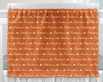 Personalized Custom Blanket, Baby Girl Blanket, Name Blanket, Girl Blanket Gift, Baby Blanket, Kids Blanket, Personalized Gift, Custom Gift