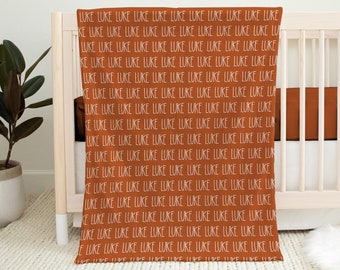 Personalized Custom Blanket, Boho Baby Boy Blanket Name Blanket Girl Blanket Gift Baby Blanket Kids Blanket, Personalized Gift, Custom Gift