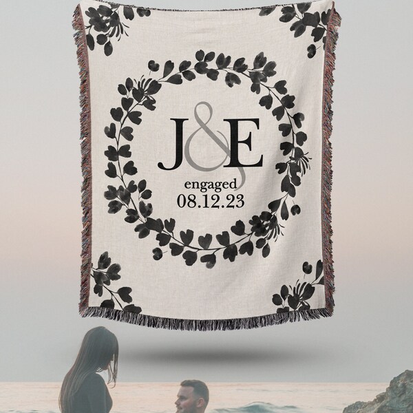 Engagement Blanket Etsy