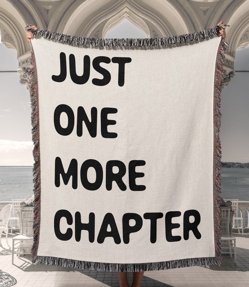 Chapter, Bookish, Funny Reading Blanket, Book Blanket, Librarian Gifts, Cute Graphic Throw Blanket, Trending Now, Read Blanket For Women