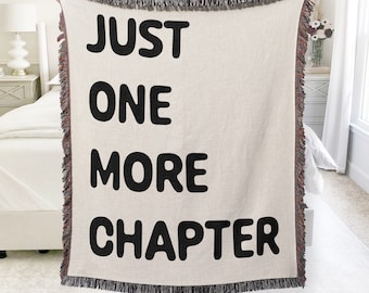 Chapter, Bookish, Funny Reading Blanket, Book Blanket, Librarian Gifts, Cute Graphic Throw Blanket, Trending Now, Read Blanket For Women