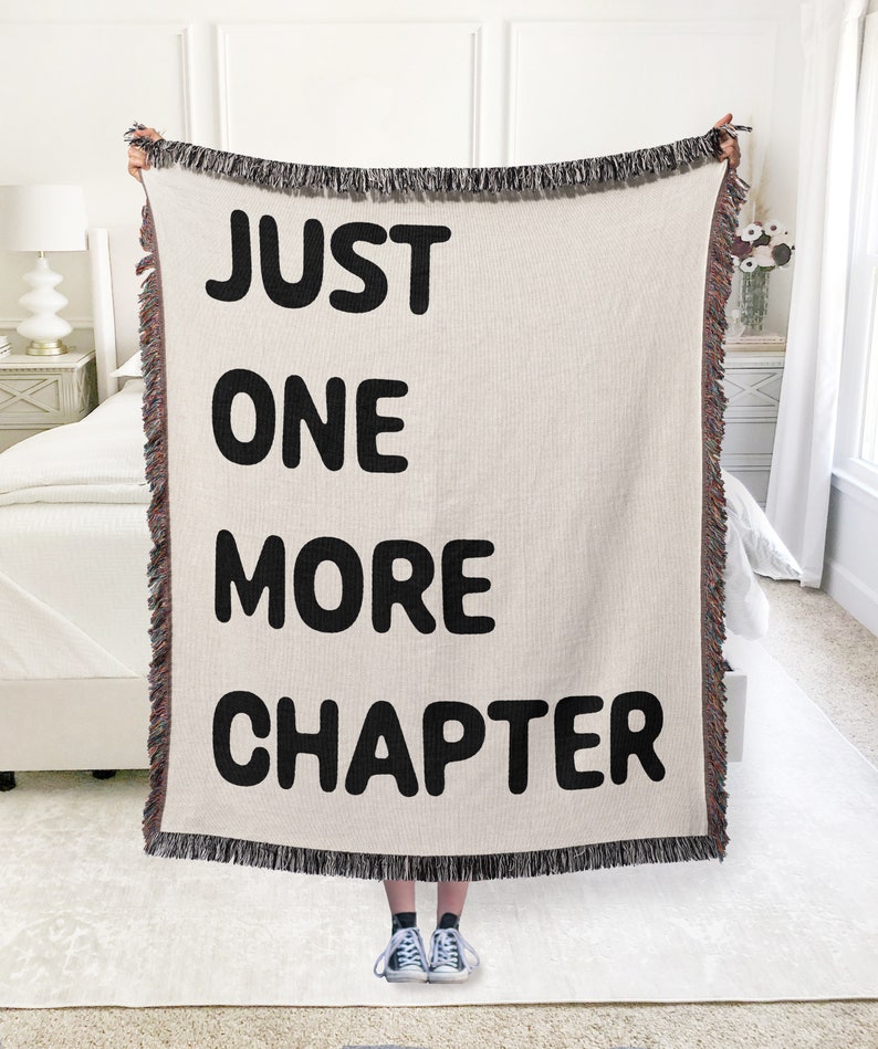 Chapter, Bookish, Funny Reading Blanket, Book Blanket, Librarian Gifts, Cute Graphic Throw Blanket, Trending Now, Read Blanket For Women