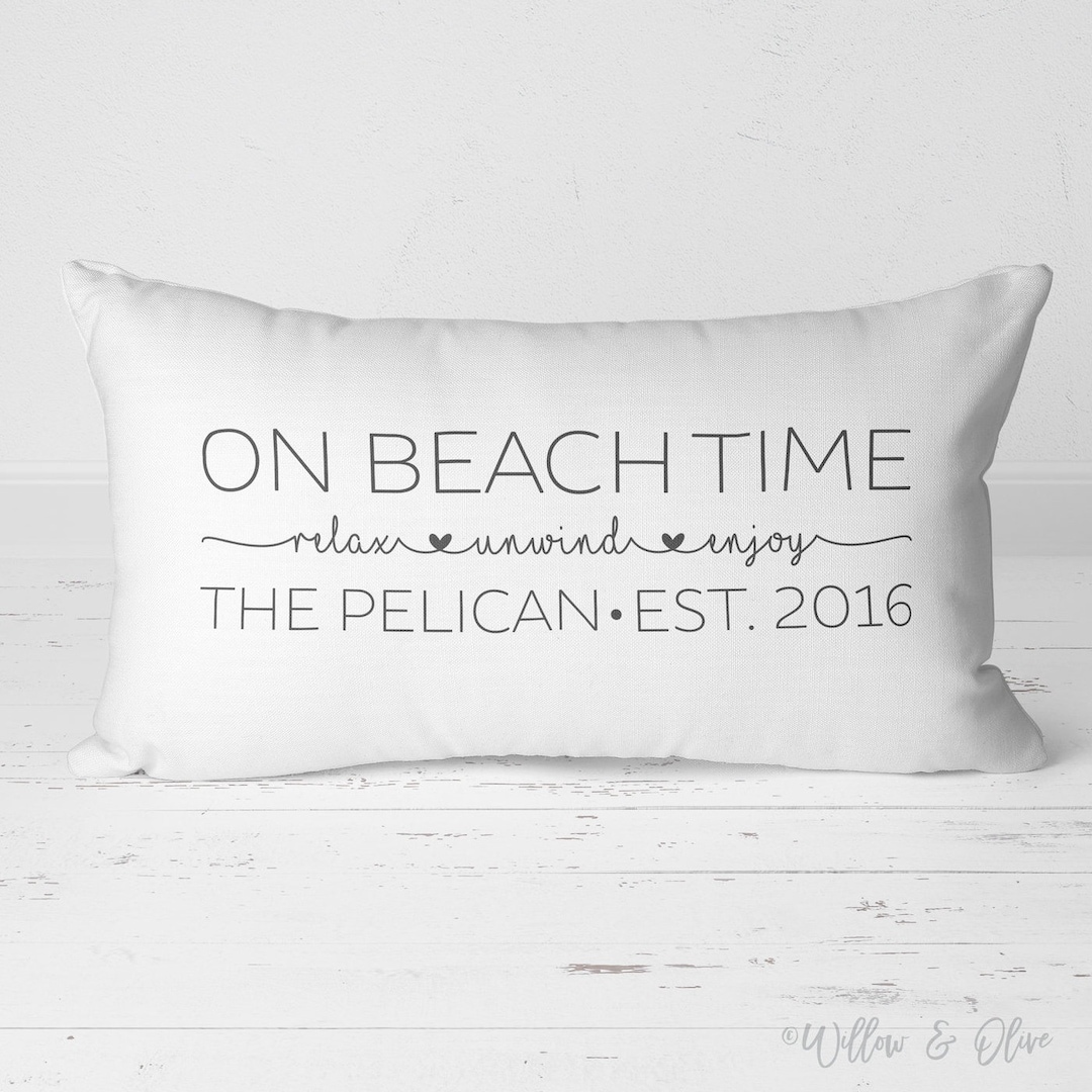 Lumbar Pillow Custom Personalized Pillow Personalized Family Etsy