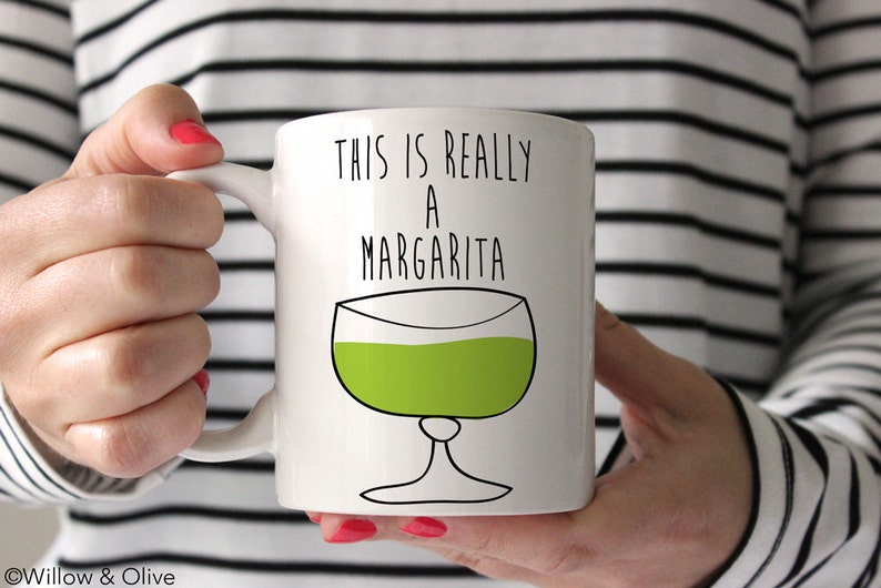 Margarita Mug, This is Really a Margarita Mug, Actually a Margarita, Funny Coffee Mug, Tequila Lovers Gift, Margarita Gift Mug, Tequila Mug image 1