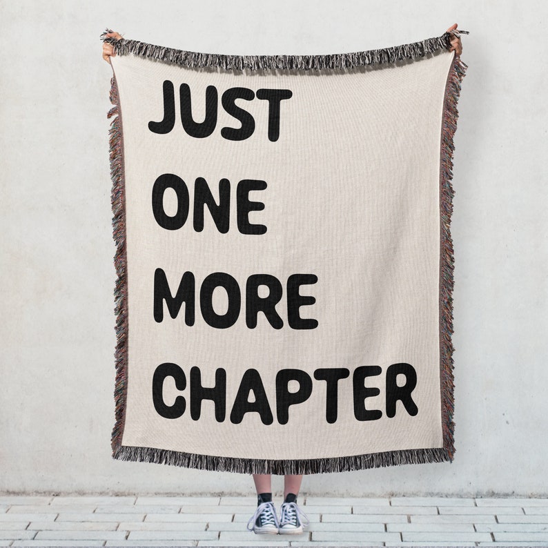 Chapter, Bookish, Funny Reading Blanket, Book Blanket, Librarian Gifts, Cute Graphic Throw Blanket, Trending Now, Read Blanket For Women