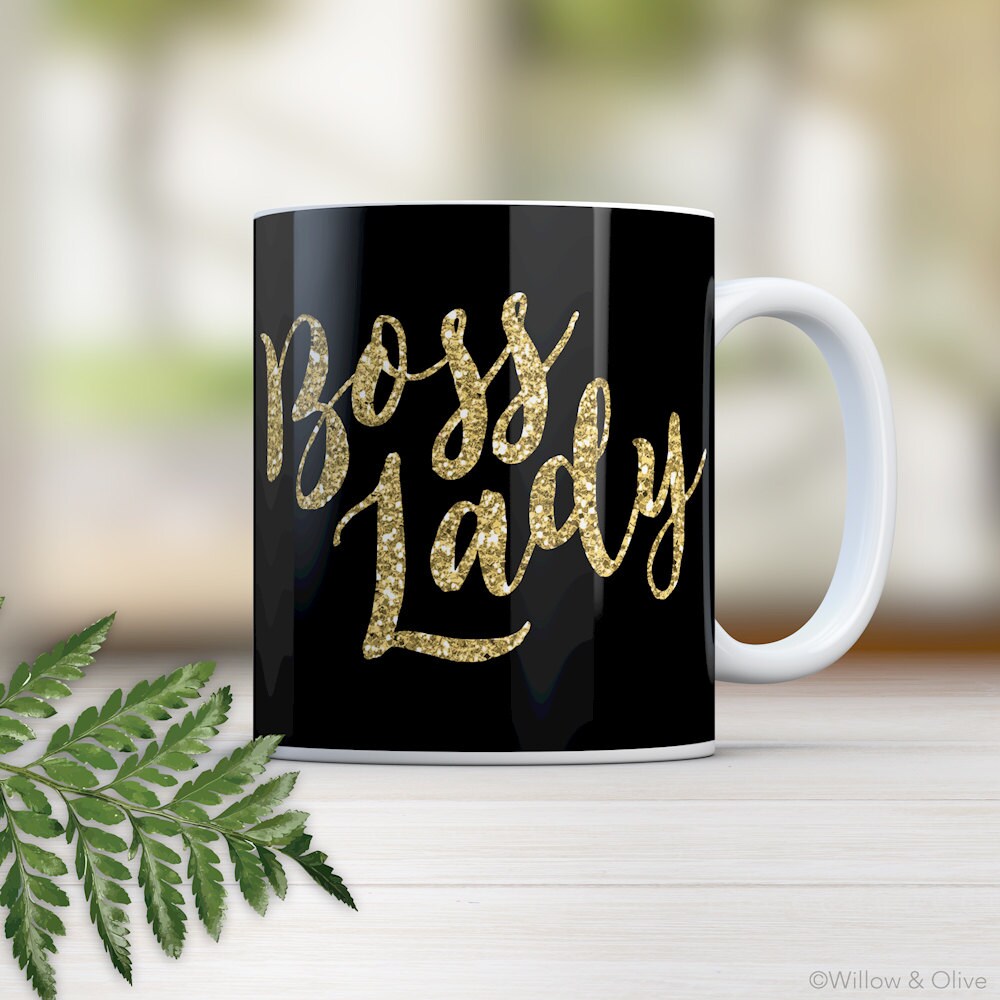 Boss Lady Mug Gift for Boss Gift for Coworker Boss Mug | Etsy