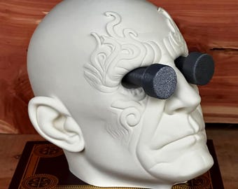 Mistborn Steel Inquisitor Headphone Stand/desk decor | cosmere inspired fan art Mistborn art For desk Fantasy Decor For Bookshelf gift