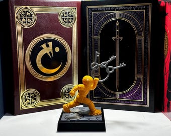Awakened Straw Man Figurine – Warbreaker Inspired Fantasy Desk decor for bookshelf statue – Cosmere inspired gift for book lovers
