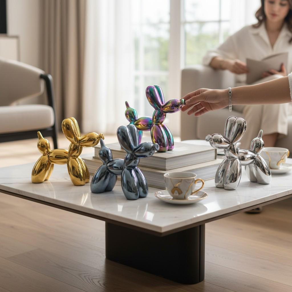 Jeff koons replica balloon dog - Etsy 日本