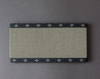 Japanese Mini Tatami Mat | Decorative Tatami Display Base | Modern Tatami Platform for Ikebana Tea Ware & Decor | Made in Japan