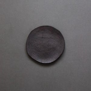 Kitayama Small Plate | Rustic Japanese Pottery Dish | Red Clay Doki Plate 11.8cm | Minimal Wabi-Sabi Plate | Artist Made in Japan