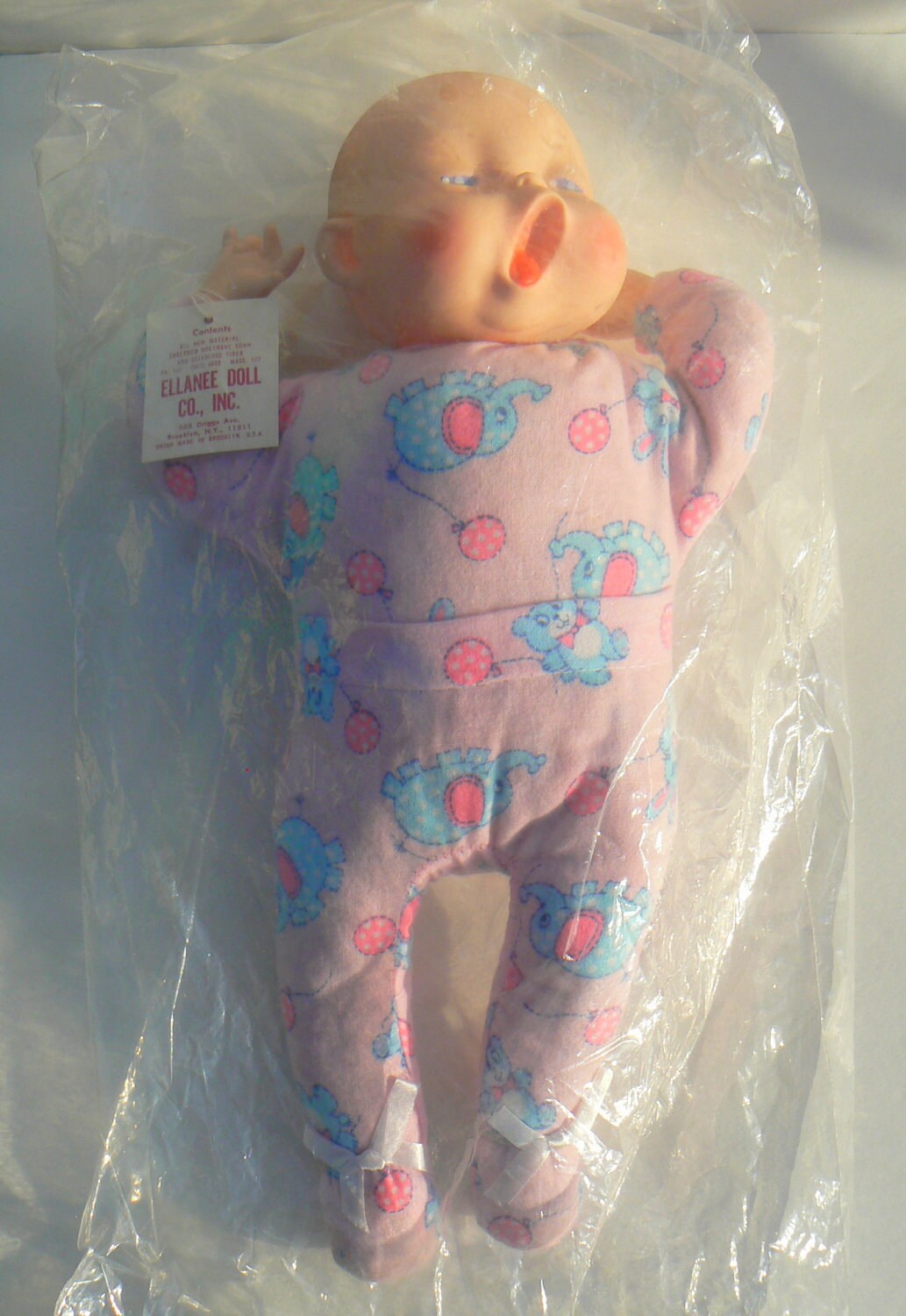 SALE Ellanee Yawning Doll 1970s Vintage Baby Doll With Etsy
