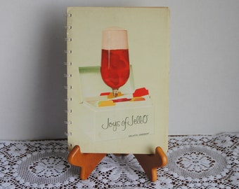 1963 Joys of Jello Recipe Book Spiral Bound
