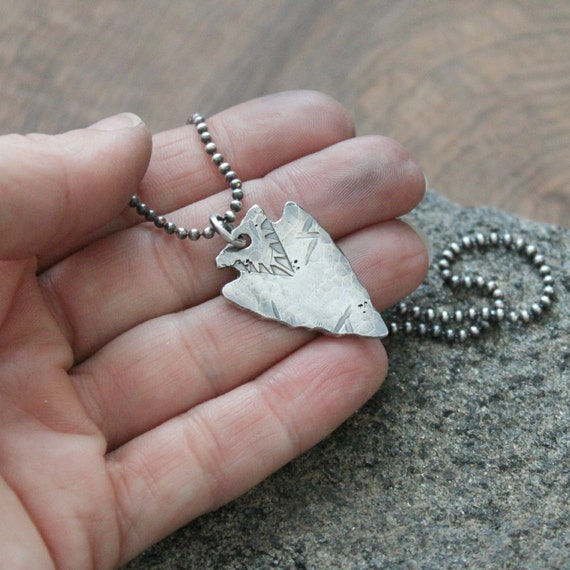 Personalized shop arrow necklace