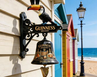 Vintage Resin Wall Mounted Doorbell, Rustic Outdoor Garden Entry Bell, Colorful Home & Garden Decor Ornament