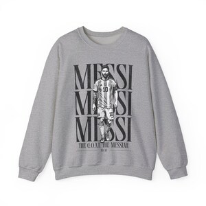 Lionel Messi "The Messiah" Sweatshirt - Argentina Football Fan Crewneck image 13
