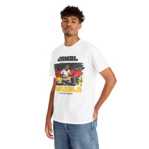 ジャマル・ムシアラ グラフィックTシャツ ドイツ、フットボールドラマーTシャツ、ドイツエンジニアリングシャツ、サッカーファンギフト ユニセックス オーバーサイズ ストリートウェア 画像 8