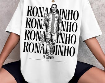 ロナウジーニョ＆ロナウド パルプ・フィクション風Tシャツ｜ブラジルT