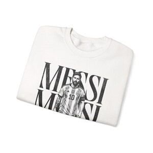 Lionel Messi "The Messiah" Sweatshirt - Argentina Football Fan Crewneck image 7
