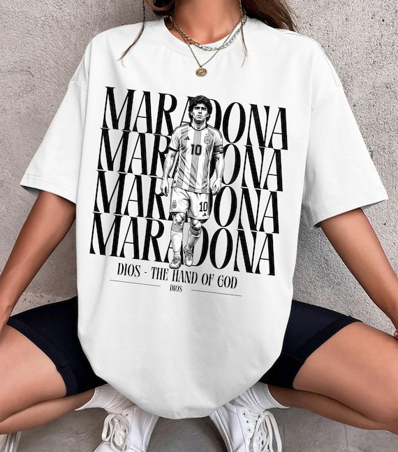 Diego Maradona Graphic T-shirt, Argentina Legend, Hand of God