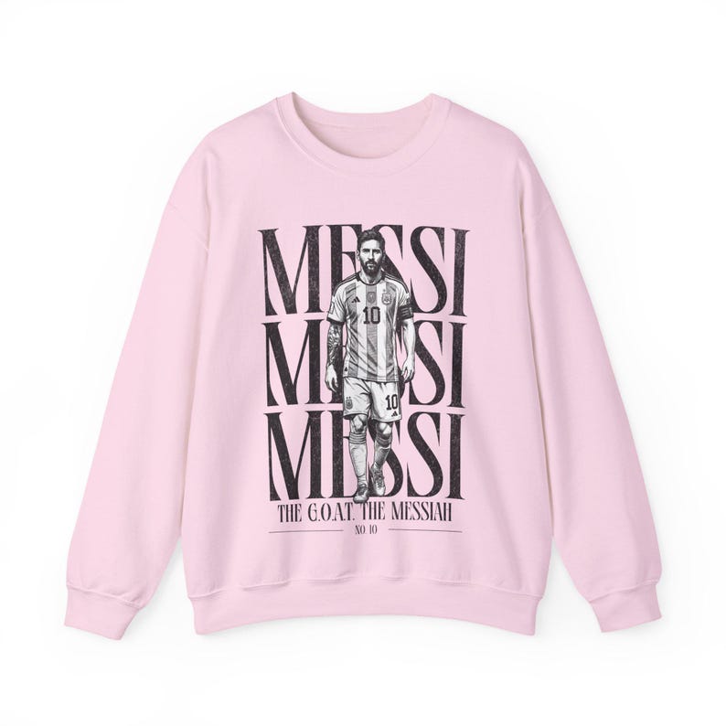 Lionel Messi "The Messiah" Sweatshirt - Argentina Football Fan Crewneck image 18