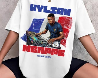 Camiseta Kylian Mbappé – Camiseta retro de los 90 para aficionados al fútbol francés
