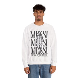 Lionel Messi "The Messiah" Sweatshirt - Argentina Football Fan Crewneck image 11