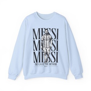 Lionel Messi "The Messiah" Sweatshirt - Argentina Football Fan Crewneck image 16