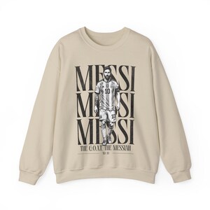 Lionel Messi "The Messiah" Sweatshirt - Argentina Football Fan Crewneck image 12