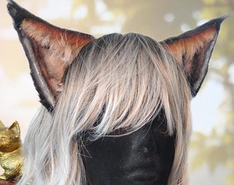 Caracal / Lynx / Bob Cat Animal Ears | Customizable - Made to Orde, Bendable, Headband Included