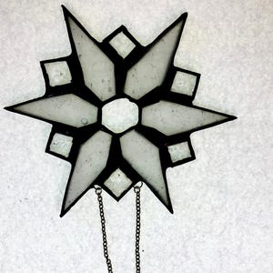 Stained Glass Star Ornament