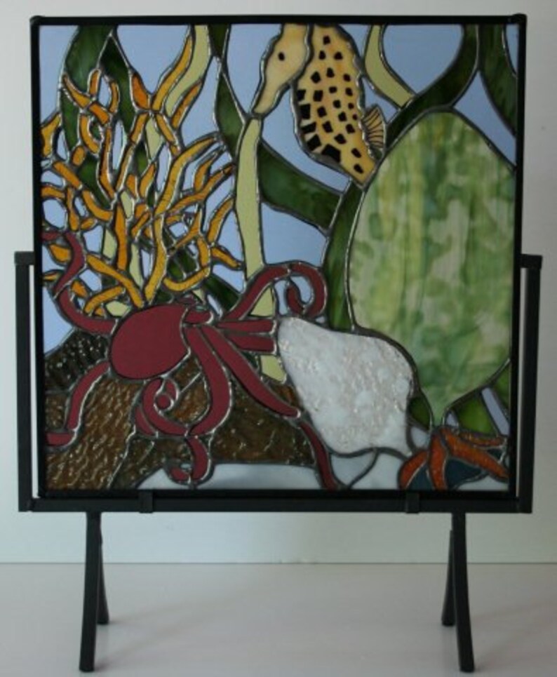 Stained Glass Accent Piece Etsy