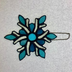 Stained Glass Funky Star