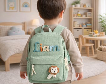 Custom Daycare Bag Backpack for Kids and Toddlers Personalized School Bags First Day of School Gifts Children Gifts