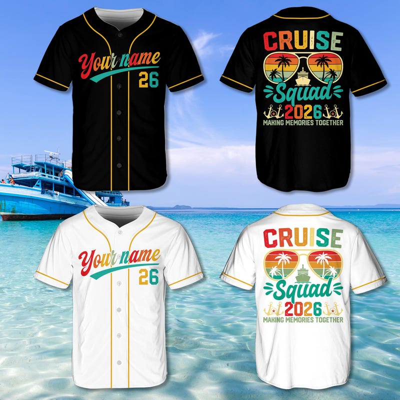 Baseball Cruise Shirt - Etsy